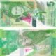 Eastern Caribbean States 5 Dollars 2021 P-56 UNC Banknote – Obverse and Reverse