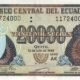 Ecuador 20000 Sucres 1999-07-12 P-129 UNC Banknote – Obverse