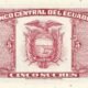 Ecuador 5 Sucres 1988 P-113d(5) UNC Banknote – Reverse