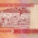 Gambia 5 Dalasis 2015 P-31 UNC Banknote – Reverse