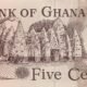 Ghana 5 Cedis 1977-07-04 P-15b UNC Banknote – Reverse