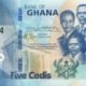 Ghana 5 Cedis 2019 P-46 UNC Banknote – Obverse