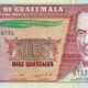 Guatemala 10 Quetzales 2017 P-123A UNC Banknote – Obverse