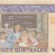 Guatemala 5 Quetzales 2020 P-122A UNC Banknote – Reverse