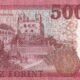 Hungary 500 Forint 2022 P-202 UNC Banknote – Reverse