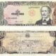 Dominican Republic 1 Peso Oro 1988 P-126c UNC Banknote – Obverse and Reverse