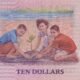 Fiji 10 Dollars 2026 P-126 UNC Banknote – Reverse