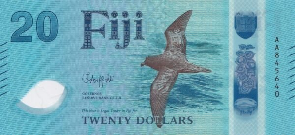 Fiji 20 Dollars 2026 P-127 UNC Banknote – Obverse