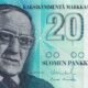 Finland 20 Markka 1993 P-123(8) UNC Banknote – Obverse