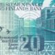 Finland 20 Markka 1993 P-123(8) UNC Banknote – Reverse