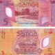 Samoa 5 Tala 2023 P-47 UNC Banknote – Obverse and Reverse