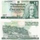 Scotland 1 Pound 2001 P-351e UNC Banknote – Obverse and Reverse