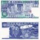 Singapore 1 Dollar 1987 P-18a UNC Banknote – Obverse and Reverse