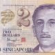 Singapore 2 Dollars 2022 P-46o UNC Banknote – Obverse