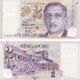 Singapore 2 Dollars 2022 P-46o UNC Banknote – Obverse and Reverse