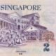 Singapore 2 Dollars 2022 P-46o UNC Banknote – Reverse