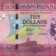 Solomon Islands 10 Dollars 2021 P-33(2) UNC Banknote – Obverse