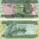 Solomon Islands 2 Dollars 2008 P-25(2) UNC Banknote – Obverse and Reverse