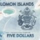 Solomon Islands 5 Dollars 2022 P-38(2) UNC Banknote – Obverse