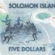 Solomon Islands 5 Dollars 2022 P-38(2) UNC Banknote – Reverse