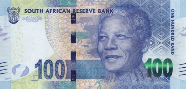 South Africa 100 Rand 2015 P-141b UNC Banknote – Obverse