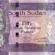 South Sudan 50 Pounds 2019 P-14d UNC Banknote – Obverse