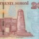 Tajikistan 20 Somoni 2021 P-25 UNC Banknote – Reverse