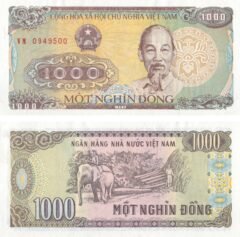 Vietnam 1000 Dong 1988, P-106a(2), UNC