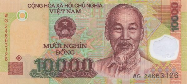 Vietnam 10000 Dong 2024 P-119 UNC Banknote – Obverse