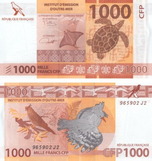 french-pacific-territories-1000-francs-2025-p-6-4-unc-obverse-reverse French Pacific Territories 1000 Francs 2025 P-6(4) UNC Banknote – Obverse and Reverse